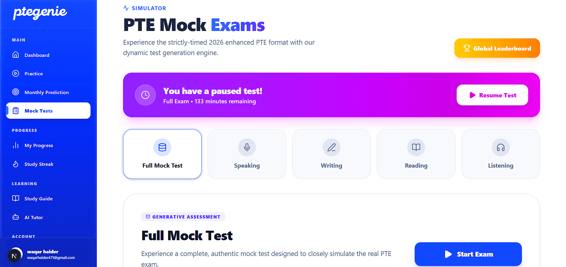 Authentic Mock Tests